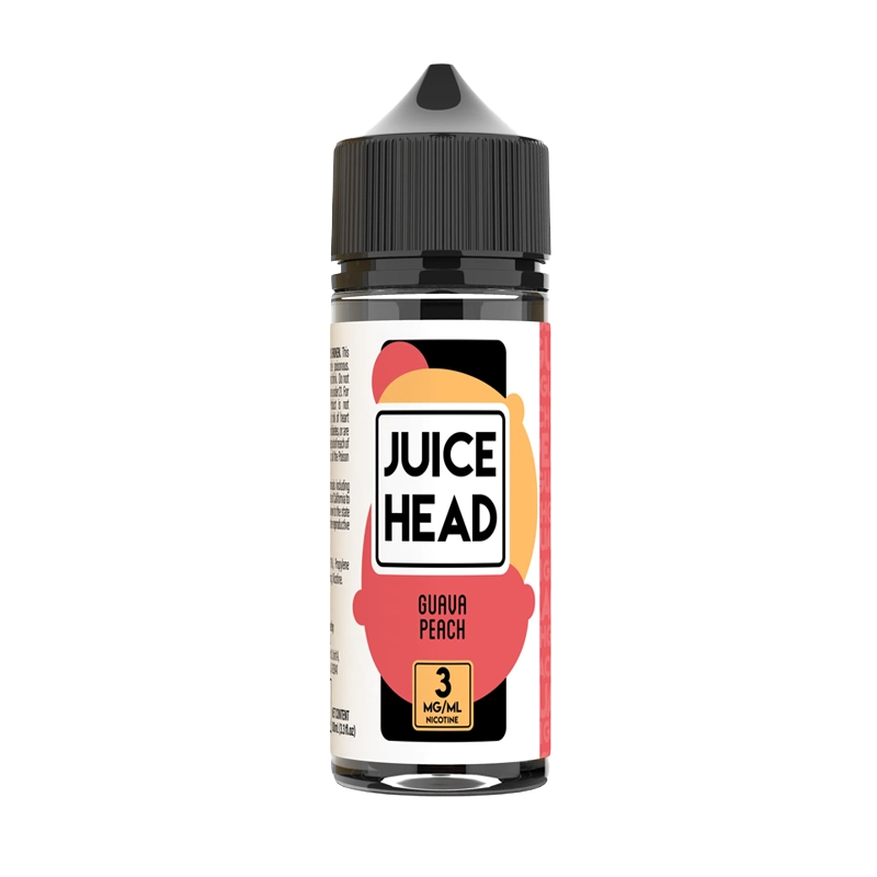 Juice Head Guava Peach 100mL e-liquid bottle