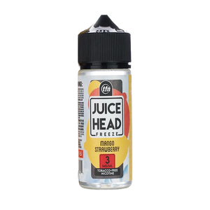 Juice Head Mango Strawberry Freeze 100mL e-liquid bottle