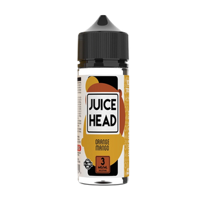 Juice Head Orange Mango 100mL e-liquid bottle