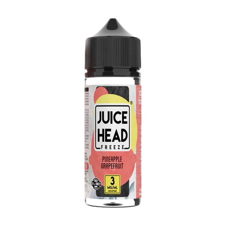 Juice Head Pineapple Grapefruit Freeze 100mL e-liquid bottle