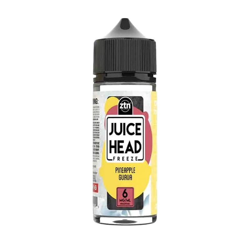 Juice Head Pineapple Guava Freeze 100mL e-liquid bottle
