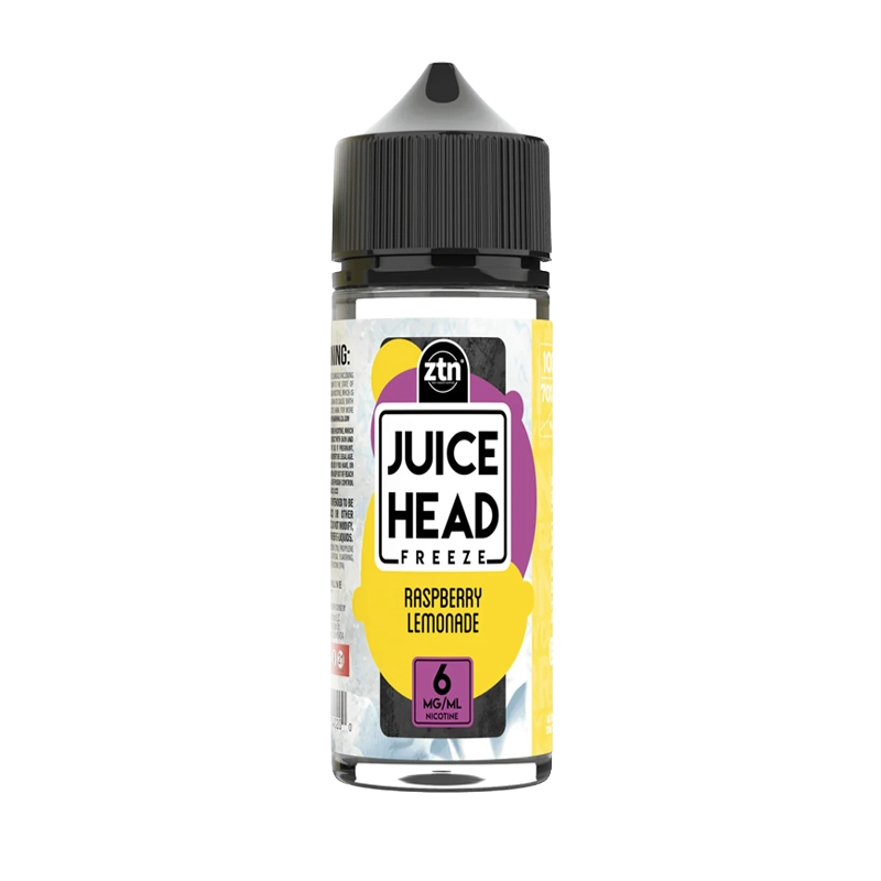 Juice Head Raspberry Lemonade Freeze 100mL e-liquid bottle