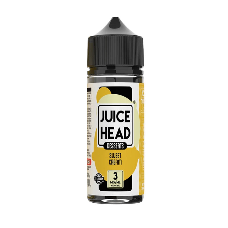 Juice Head Sweet Cream 100mL e-liquid bottle