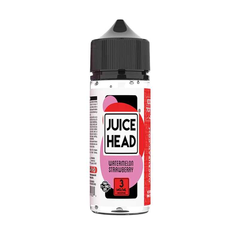 Juice Head Watermelon Strawberry 100mL e-liquid bottle