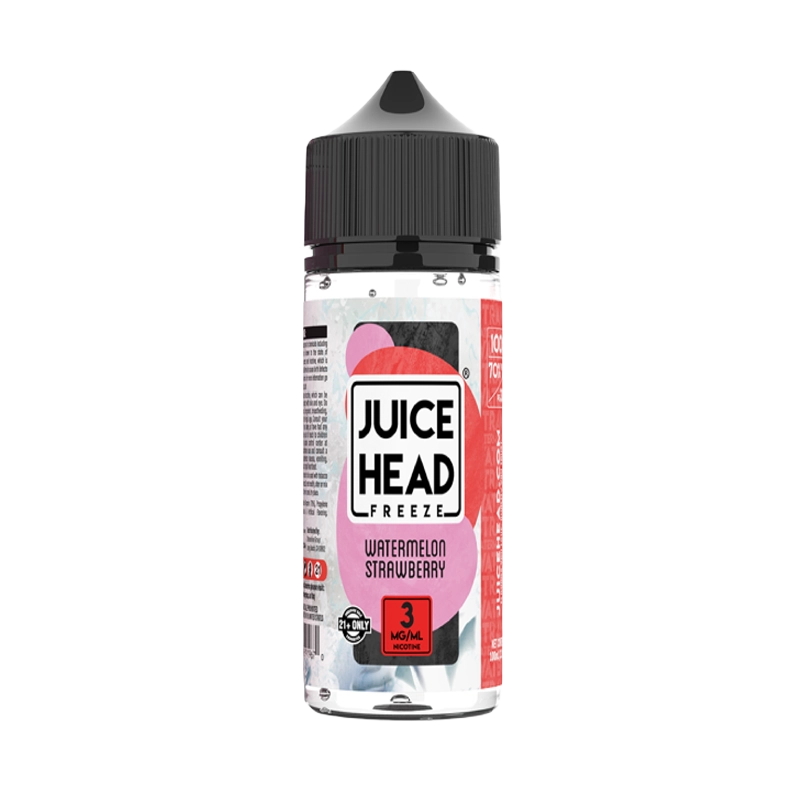 Juice Head Watermelon Strawberry Freeze 100mL e-liquid bottle