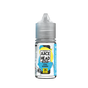 Juice Head Citrus Blueberry Freeze 30mL salt nicotine e-liquid bottle