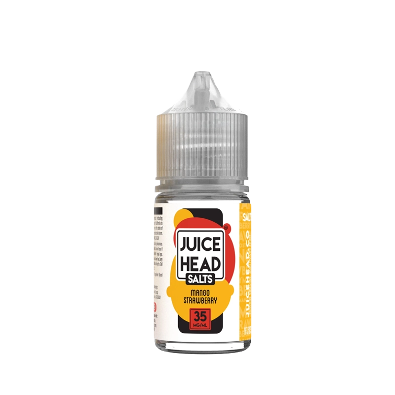 Juice Head Mango Strawberry 30mL salt nicotine e-liquid bottle