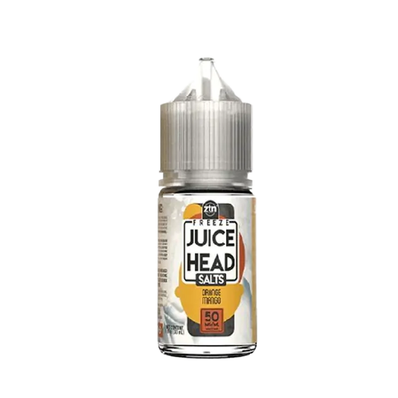 Juice Head Orange Mango Freeze 30mL salt nicotine e-liquid bottle