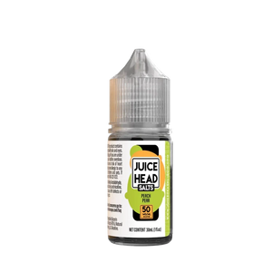 Juice Head Peach Pear 30mL salt nicotine e-liquid bottle