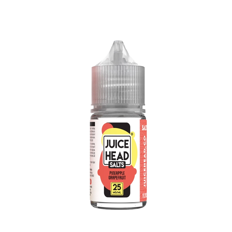 Juice Head Pineapple Grapefruit 30mL salt nicotine e-liquid bottle