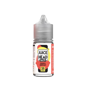 Juice Head Pineapple Grapefruit 30mL salt nicotine e-liquid bottle