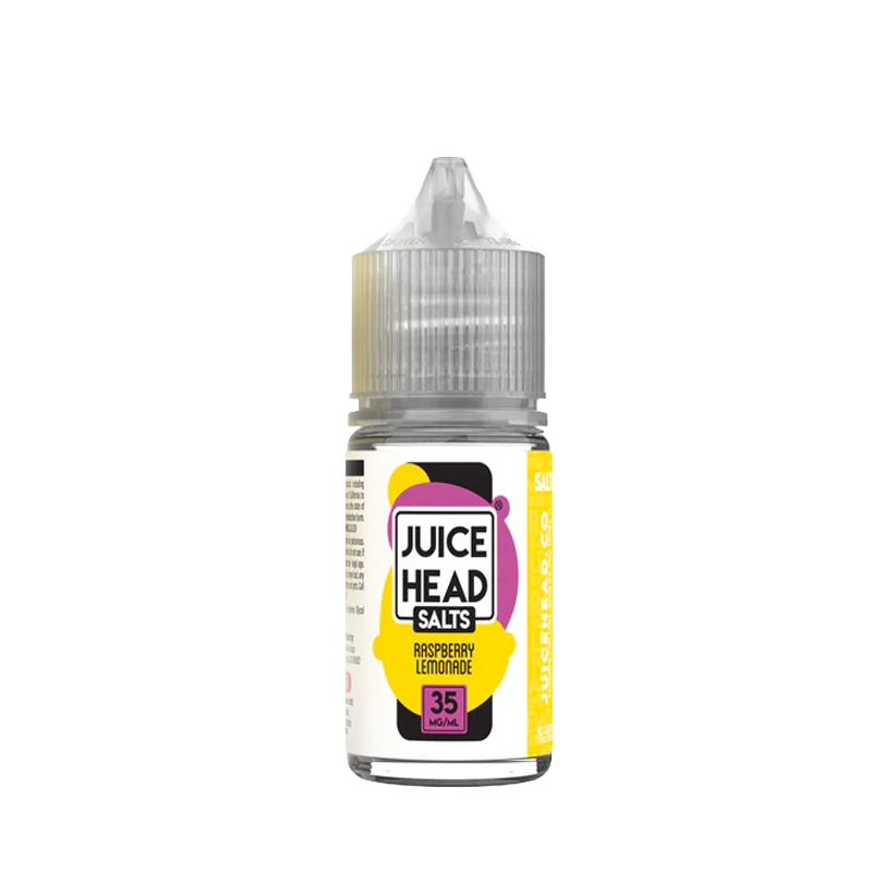 Juice Head Raspberry Lemonade 30mL salt nicotine e-liquid bottle