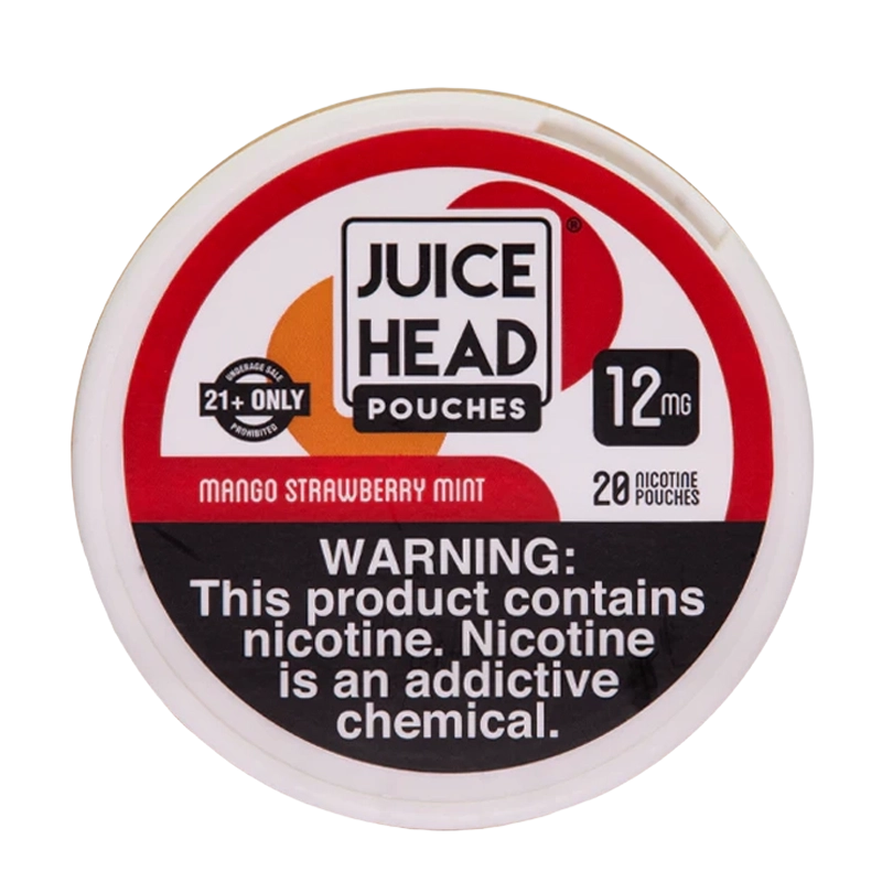 Juice Head Nicotine Pouches - Mango Strawberry Mint - Vape Demand