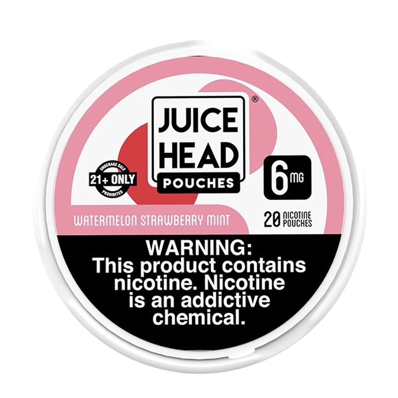 Juice Head Nicotine Pouches - Watermelon Strawberry Mint - Vape Demand