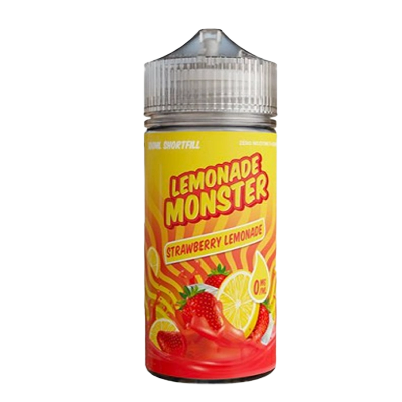 Lemonade Monster Strawberry Lemonade 100mL e-liquid bottle