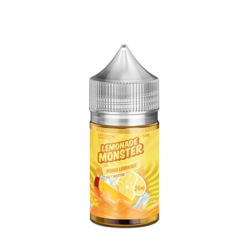 Lemonade Monster Mango Lemonade 30mL salt nicotine e-liquid bottle
