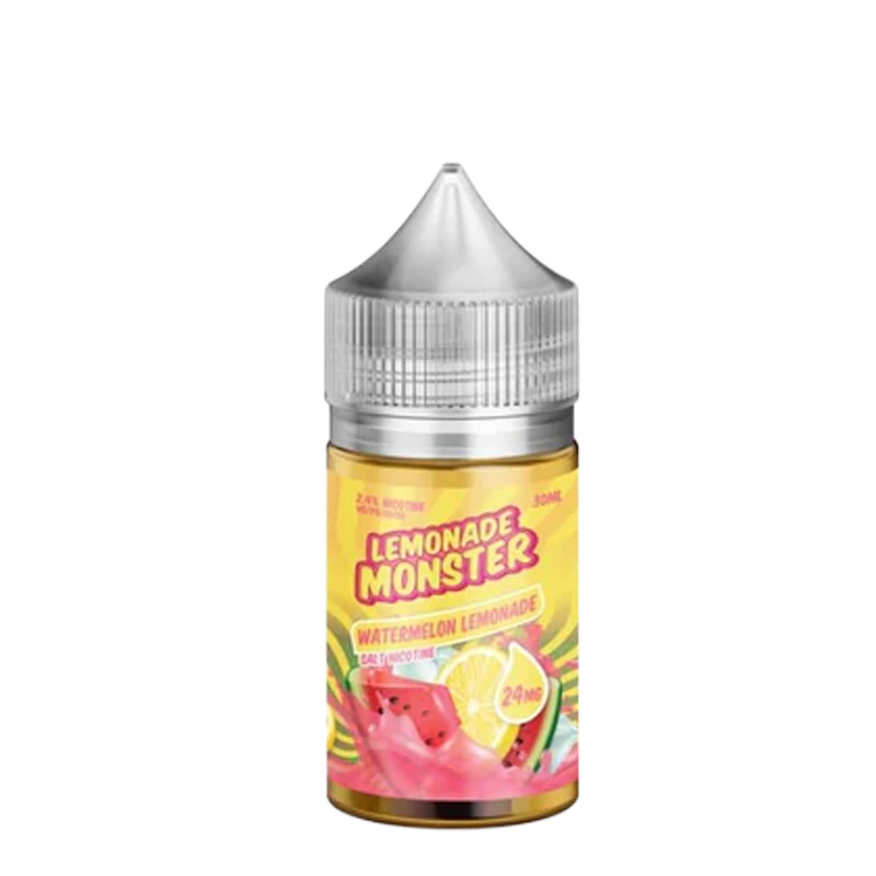 Lemonade Monster Watermelon Lemonade 30mL salt nicotine e-liquid bottle