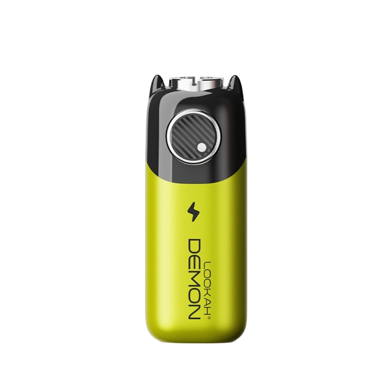 Lookah Demon 510 Voltage Battery - unique handheld device with demon horns design and vibrant color LED indicator.