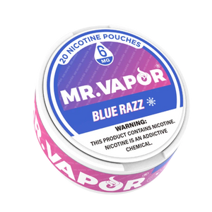 Mr. Vapor Nicotine Pouches - Blue Razz - Vape Demand