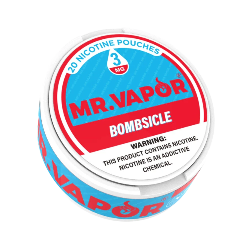 Mr. Vapor Nicotine Pouches - Bombsicle - Vape Demand