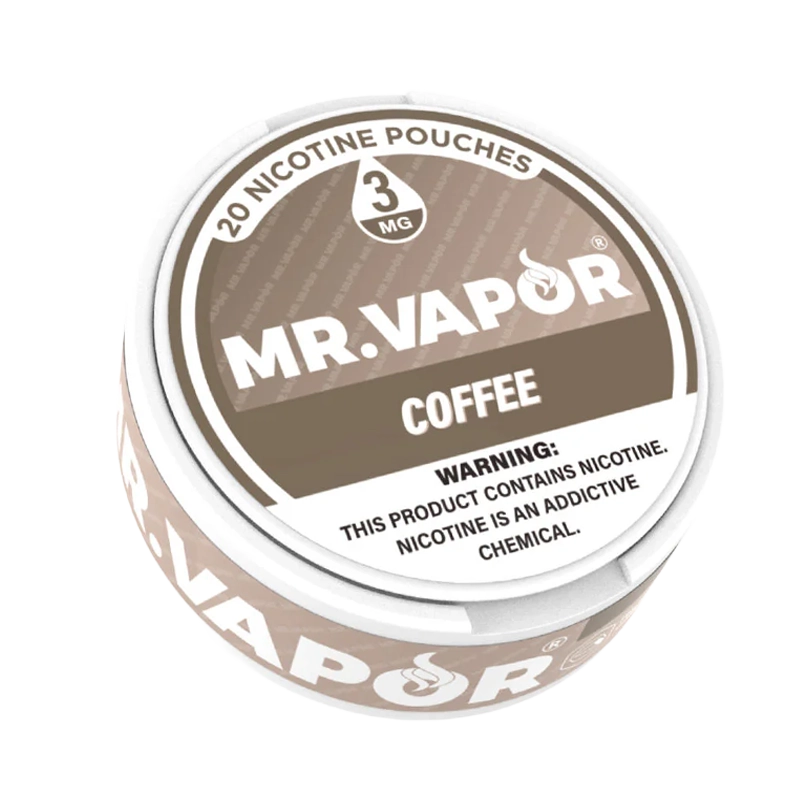 Mr. Vapor Nicotine Pouches - Coffee - Vape Demand