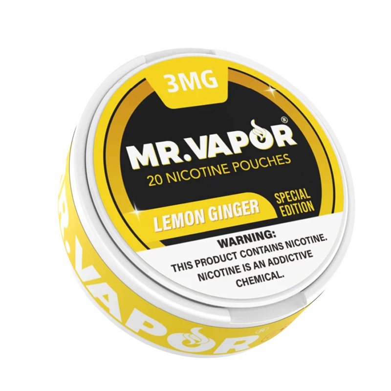 Mr. Vapor Nicotine Pouches - Lemon Ginger - Vape Demand