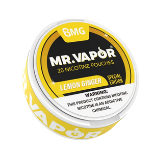 Mr. Vapor Nicotine Pouches - Lemon Ginger - Vape Demand
