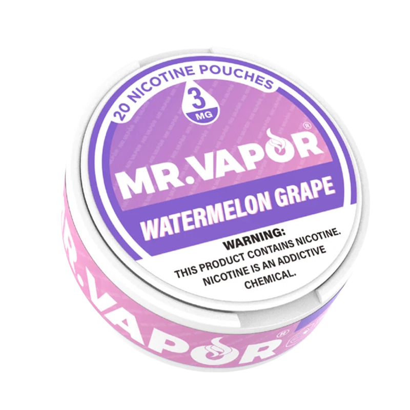 Mr. Vapor Nicotine Pouches - Watermelon Grape - Vape Demand