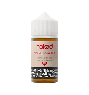 Naked 100 American Patriots 60mL vape juice bottle