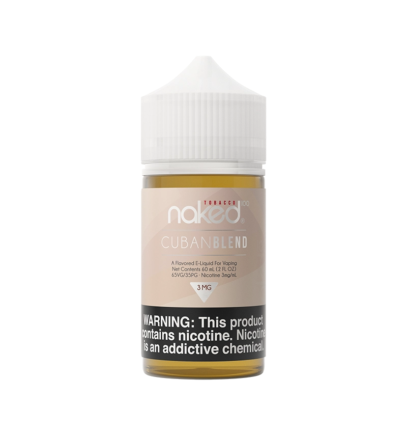 Naked 100 Cuban Blend 60mL vape juice bottle
