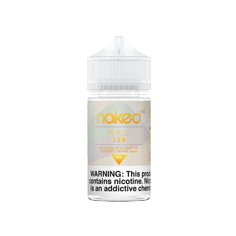 Naked 100 Maui Sun 60ml – pineapple, orange, and tangerine blend