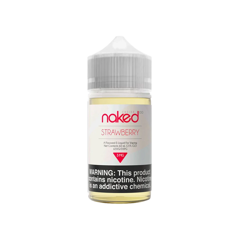 Naked 100 Strawberry 60ml e-liquid – Sweet ripe strawberry vape