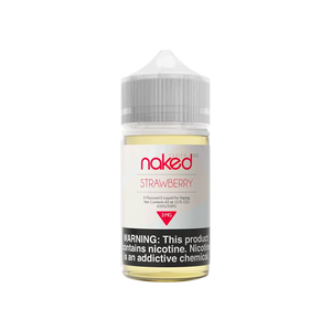 Naked 100 Strawberry 60ml e-liquid – Sweet ripe strawberry vape