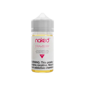 Naked 100 Strawberry Cream 60ml – Smooth strawberry & cream vape