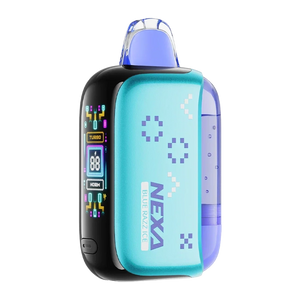 Sleek Nexa Pix Disposable Vape device with a display screen, showcasing its modern design.