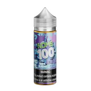 Noms 100 Blue Razz Shark 100mL e-liquid bottle