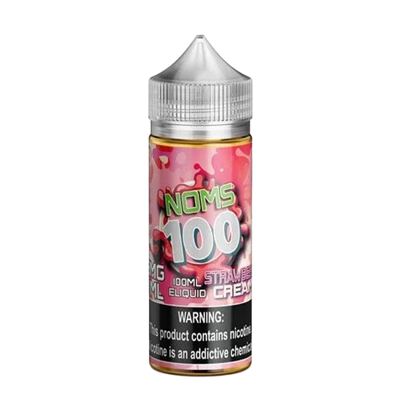 Noms 100 Strawberry Cream 100mL e-liquid bottle