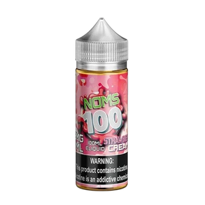 Noms 100 Strawberry Cream 100mL e-liquid bottle