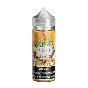 Noms 100 Vanilla Toffee 100mL e-liquid bottle