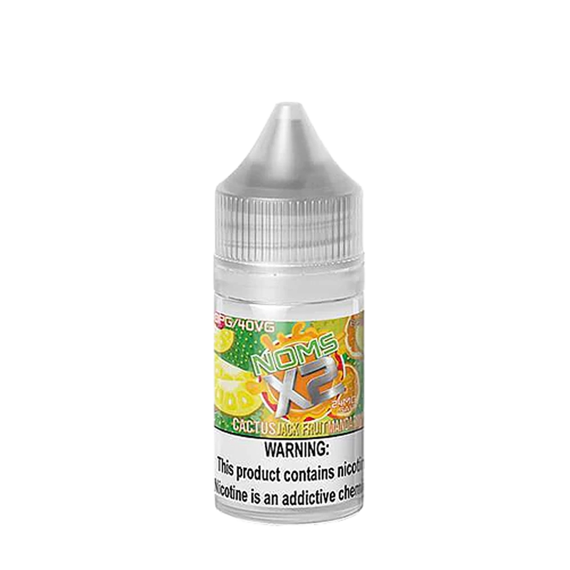 Noms X2 Cactus Jackfruit Mandarine 30mL salt nicotine e-liquid bottle