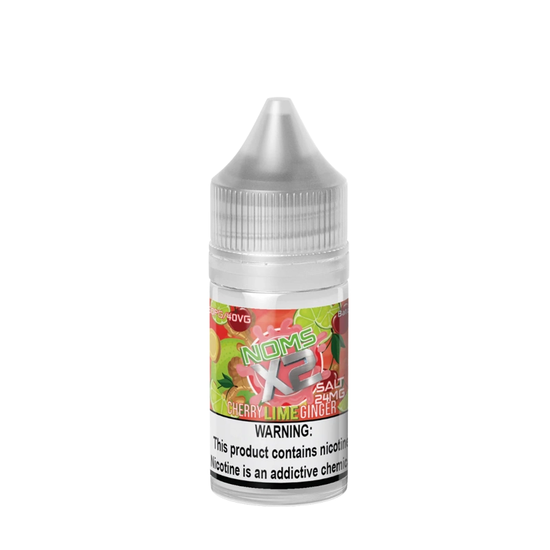 Noms X2 Cherry Lime Ginger 30mL salt nicotine e-liquid bottle