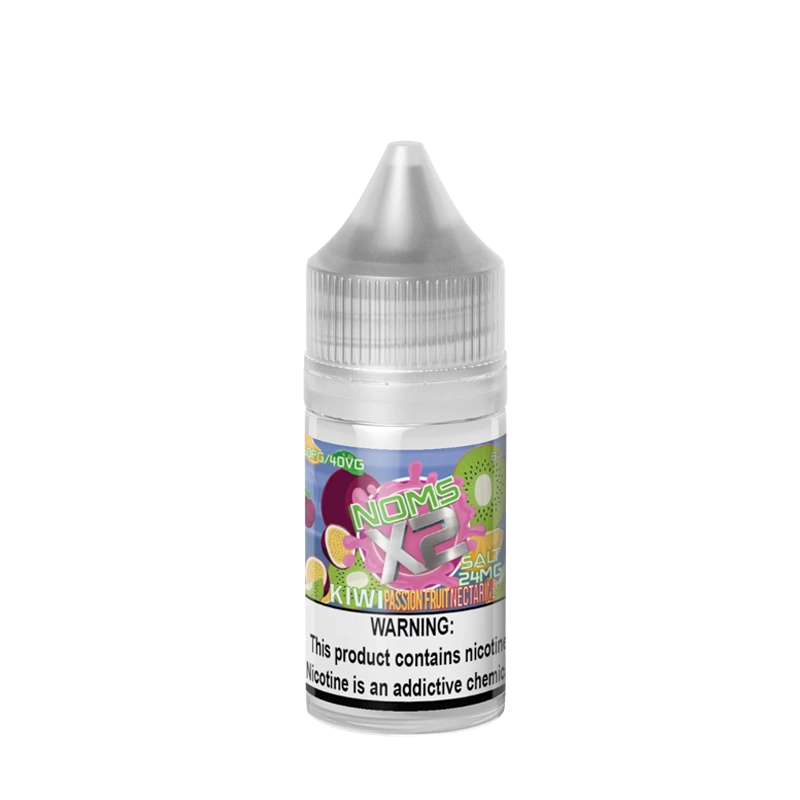 Noms X2 Kiwi Passion Fruit Nectarine 30mL salt nicotine e-liquid bottle