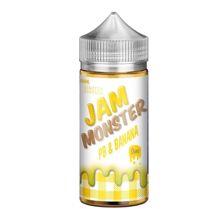 PB & Jam Monster Banana Limited Edition 100mL e-liquid bottle