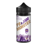 PB & Jam Monster Grape Limited Edition 100mL e-liquid bottle