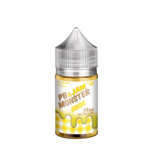 PB & Jam Monster Banana Limited Edition 30mL salt nicotine e-liquid bottle