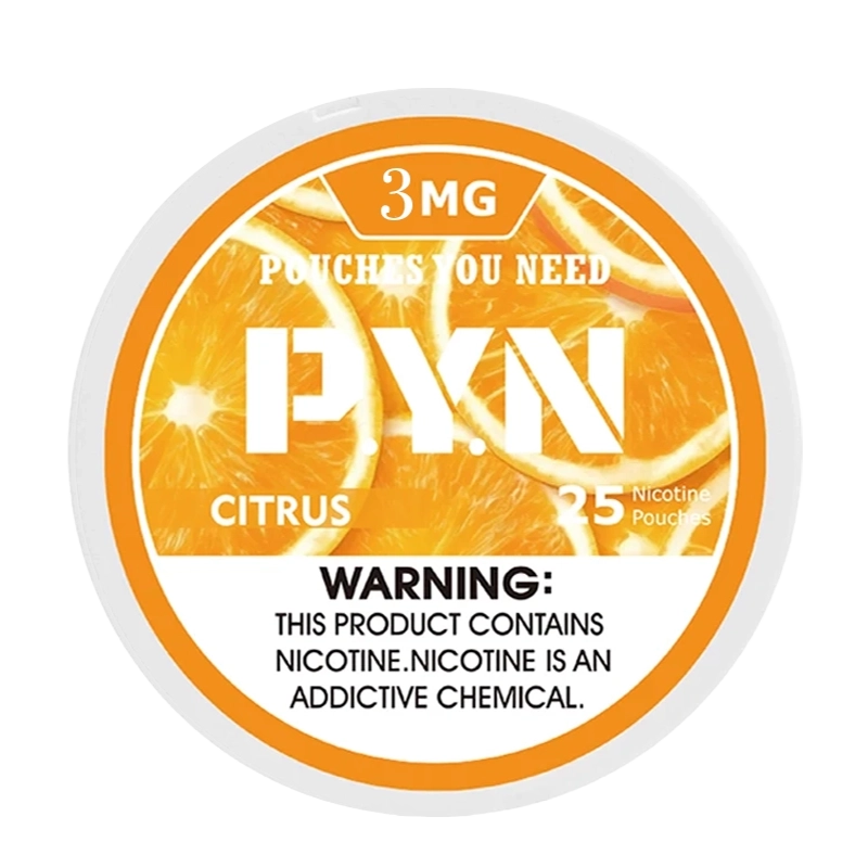 PYN Nicotine Pouches - Citrus - Vape Demand