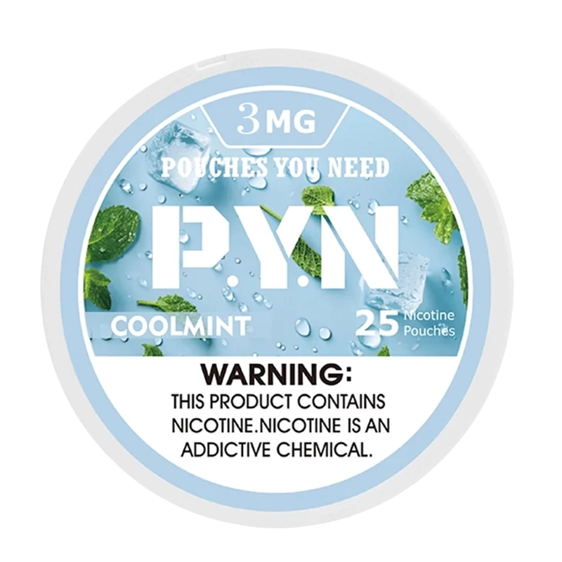 PYN Nicotine Pouches - Cool Mint - Vape Demand
