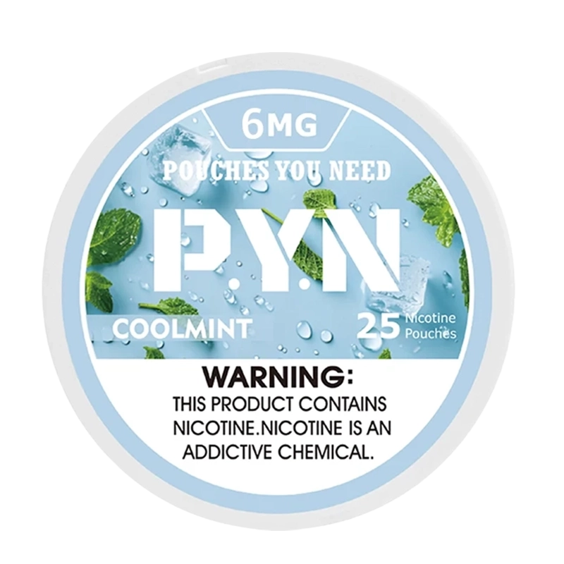 PYN Nicotine Pouches - Cool Mint - Vape Demand