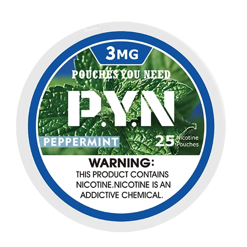 PYN Nicotine Pouches - Peppermint - Vape Demand