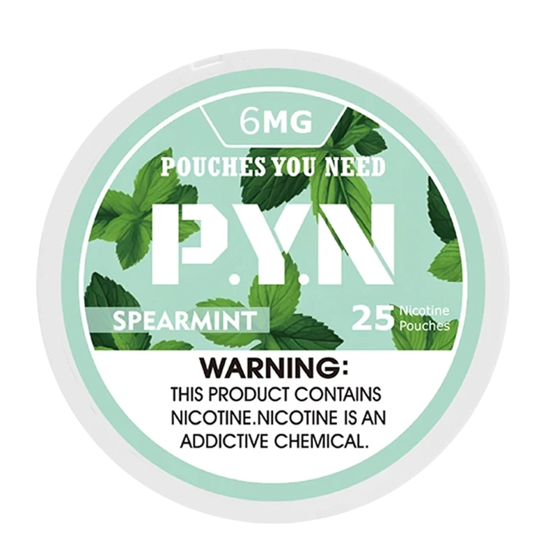 PYN Nicotine Pouches - Spearmint - Vape Demand